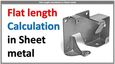 sheet metal fabrication calculator|calculate sheet metal flat pattern.